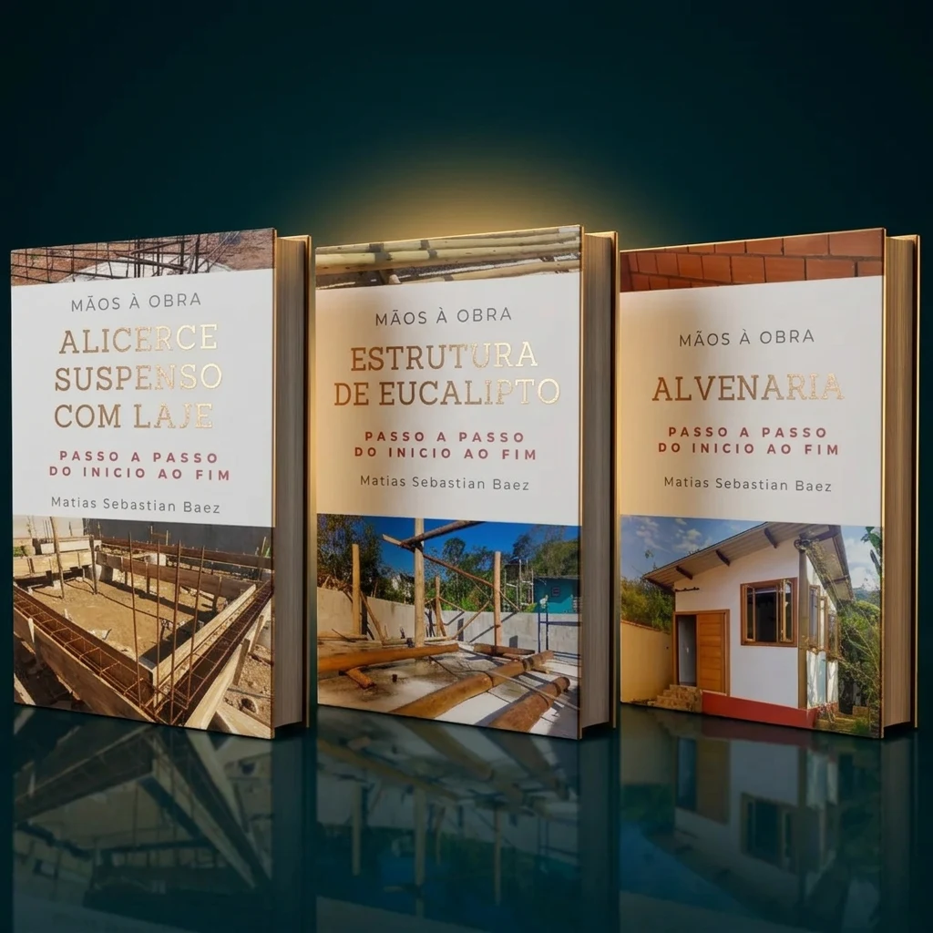 Coleção completa Mãos à Obra com os três e-books