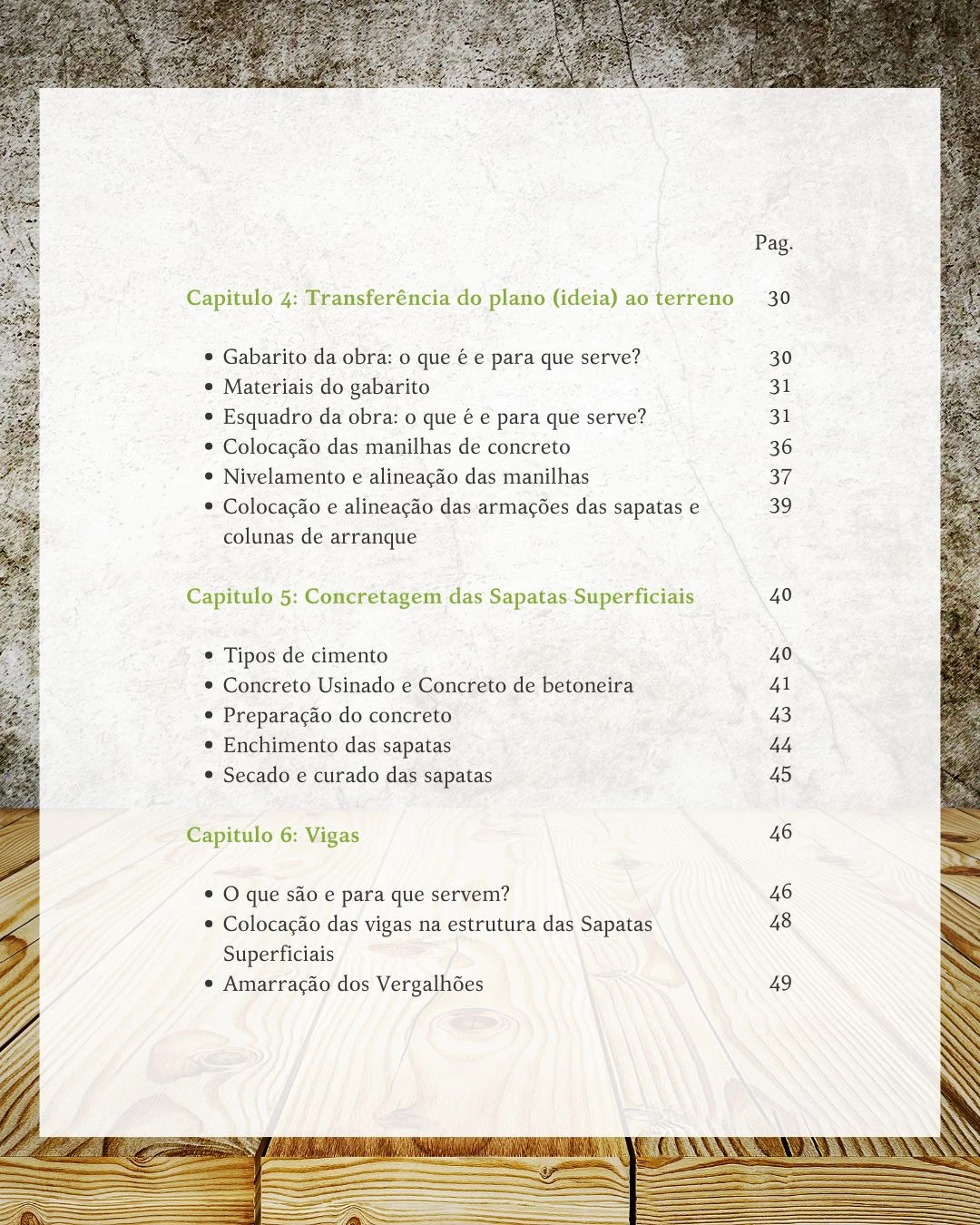 Índice do E-BOOK N°1 — parte 2