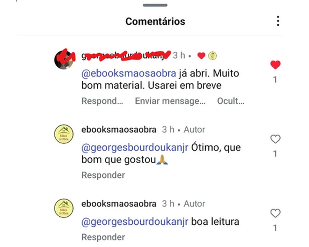 Depoimento de leitor 5
