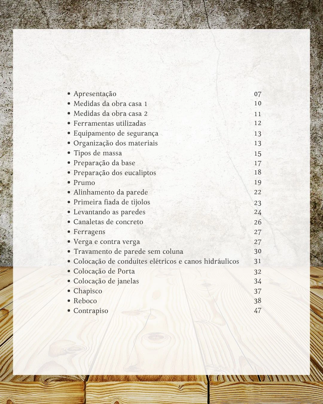 Índice do E-BOOK N°3